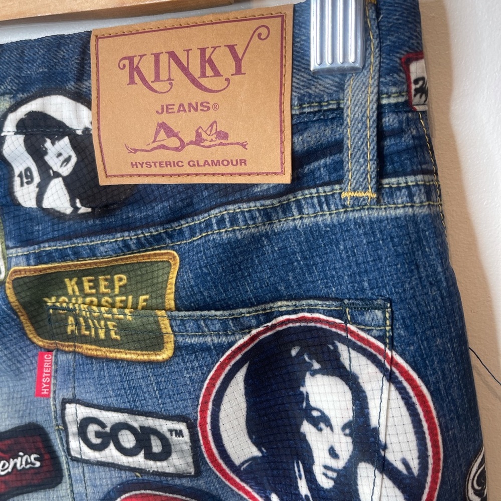Hysteric Glamour Patchwork Jeans - Picture 4 of 8
